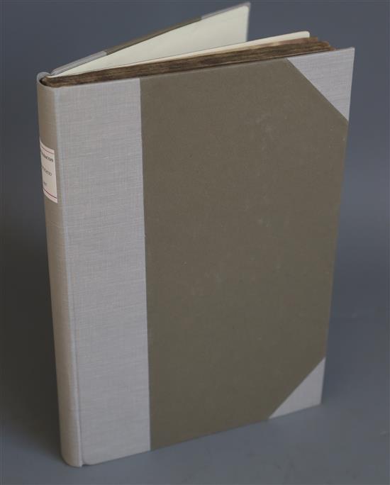 Bacon, Francis Sir - Resuscitatio, 1st edition qto, rebound half cloth, lacking portrait, library stamps scattered